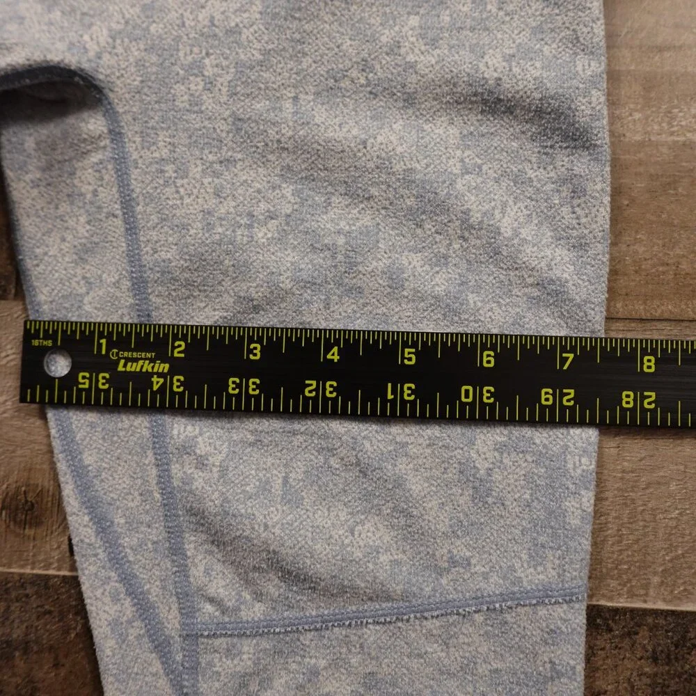 Gymshark Flex High Waisted Leggings‎ Women’s XS Light Blue Marl 25.5